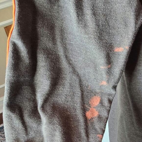 VTG CHICAGO BEARS LONG SLEEVE SHIRT GRAY ORANGE BLUE MENS LARGE NFL TEAM APPAREL - Picture 4 of 4